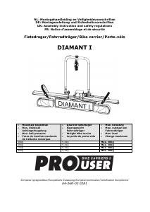 Manual Pro User Diamant I Bicycle Carrier