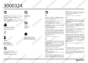 Manual VonHaus 3000324 Móvel TV