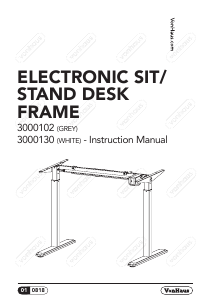 Panduan VonHaus 3000102 Meja