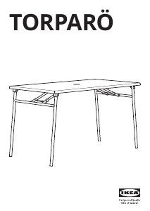 Hướng dẫn sử dụng IKEA TORPARO Bàn sân vườn