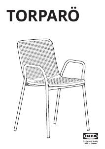 Manual IKEA TORPARO Garden Chair