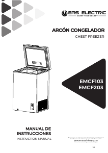 Manual de uso EAS Electric EMCF103 Congelador