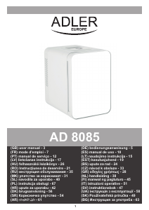 Bruksanvisning Adler AD 8085 Kylbox