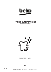 Instrukcja BEKO MWUE7512XSW Pralka