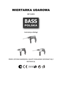 Instrukcja Bass Polska BP-5203 Wiertarka udarowa