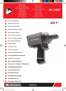 Manual Facom NK.3000F Cheie de impact