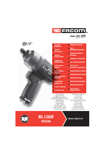 Manual Facom NS.1500F Impact Wrench