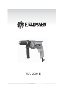 Használati útmutató Fieldmann FDV 2004-E Ütvefúró