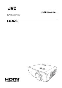 Manual JVC LX-NZ3 Projector