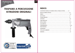 Manuale Keiros Professional 139459.01 Trapano a percussione