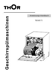 Bedienungsanleitung Thor TGS 601 TI Geschirrspüler