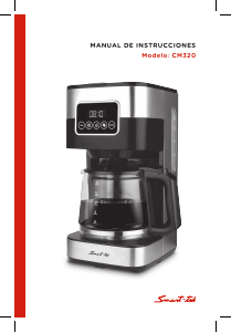 Manual de uso Smart-Tek CM320 Máquina de café