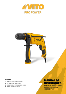 Manual Vito VIBE600 Impact Drill