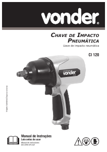 Manual Vonder CI 120 Chave de impacto