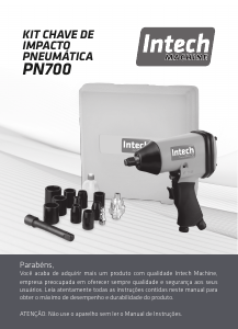 Manual Intech PN700 Chave de impacto