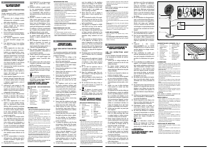 Manual de uso Ariete 846 Ventilador