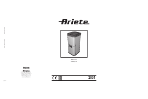 Manual Ariete 2001 Trash Can