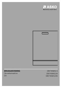 Brugsanvisning Asko DBI745MIQ.W Opvaskemaskine