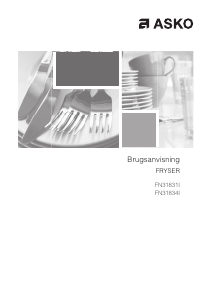 Brugsanvisning Asko FN31831I Fryser