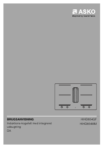 Brugsanvisning Asko HIHD854GF Kogesektion