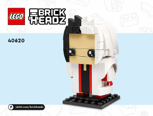 Manual de uso Lego set 40620 Brickheadz Cruella y Maléfica