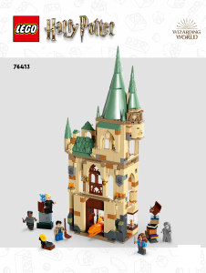 Manual Lego set 76413 Harry Potter Hogwarts: Sala das Necessidades