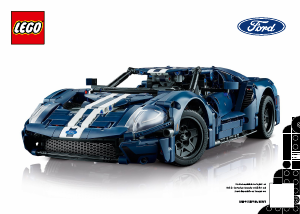 Bedienungsanleitung Lego set 42154 Technic Ford GT 2022