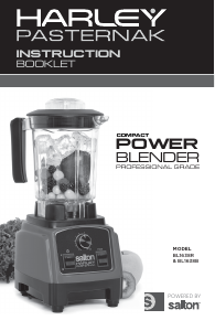 Manual Salton BL1638R Harley Pasternak Blender