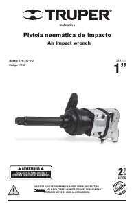 Manual de uso Truper TPN-797-6-2 Llave de impacto