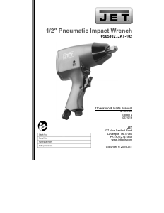 Manual JET JAT-102 Impact Wrench