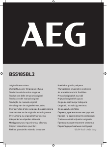 Instrukcja AEG BSS18SBL20 Klucz udarowy