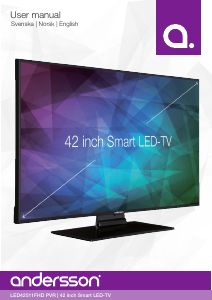 Manual Andersson LED42511FHD LED Television