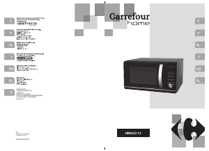 Instrukcja Carrefour Home HMG23-13 Kuchenka mikrofalowa