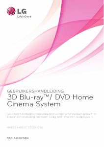 Handleiding LG HX522 Home cinema set