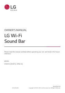 Manual LG DSN9YG Speaker