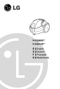 Handleiding LG V-CQ302STQ Stofzuiger