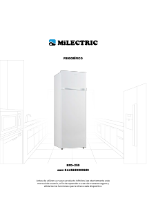 Manual Milectric RFD-259 Fridge-Freezer