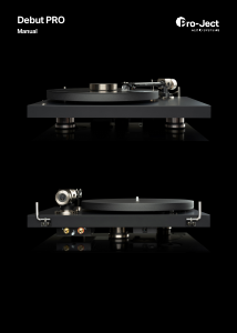 Manual Pro-Ject Debut PRO Turntable