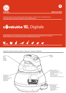 Manual Novital Covatutto 16L Digitale Incubator
