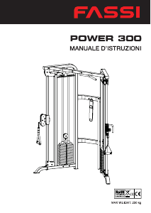 Manuale Fassi Power 300 Stazione multifunzione