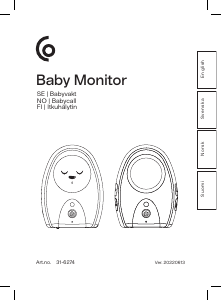 Bruksanvisning Clas Ohlson 31-6274 Babycall