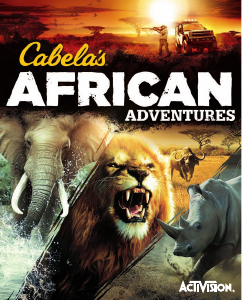 Manual Sony PlayStation 4 Cabelas African Adventures