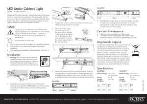 Handleiding Cotech 36-6707 Lamp