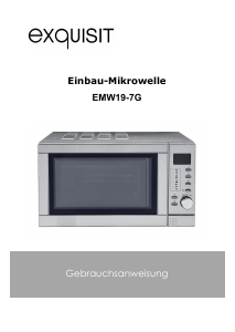 Bedienungsanleitung Exquisit EMW19-7 G Mikrowelle