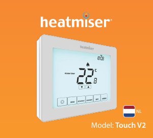 Handleiding Heatmiser Touch V2 Thermostaat