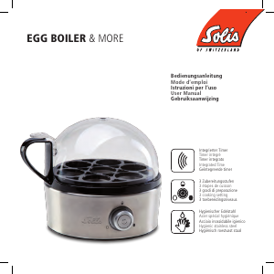 Manual Solis 827 Egg Cooker