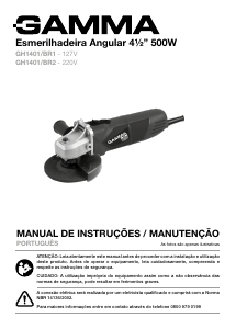 Manual Gamma GH1401/BR1 Rebarbadora