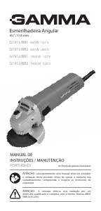 Manual Gamma G1912/BR1 Rebarbadora