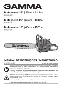 Manual Gamma G9029/BR Motosserra