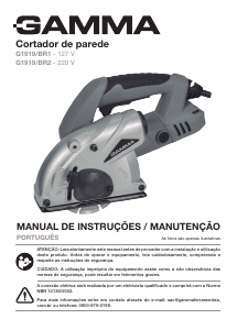 Manual Gamma G1919/BR1 Serra circular